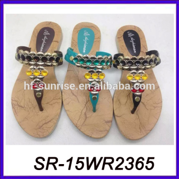 Sandalia de la playa de la manera para las muchachas flip flop sandal sandal shoe